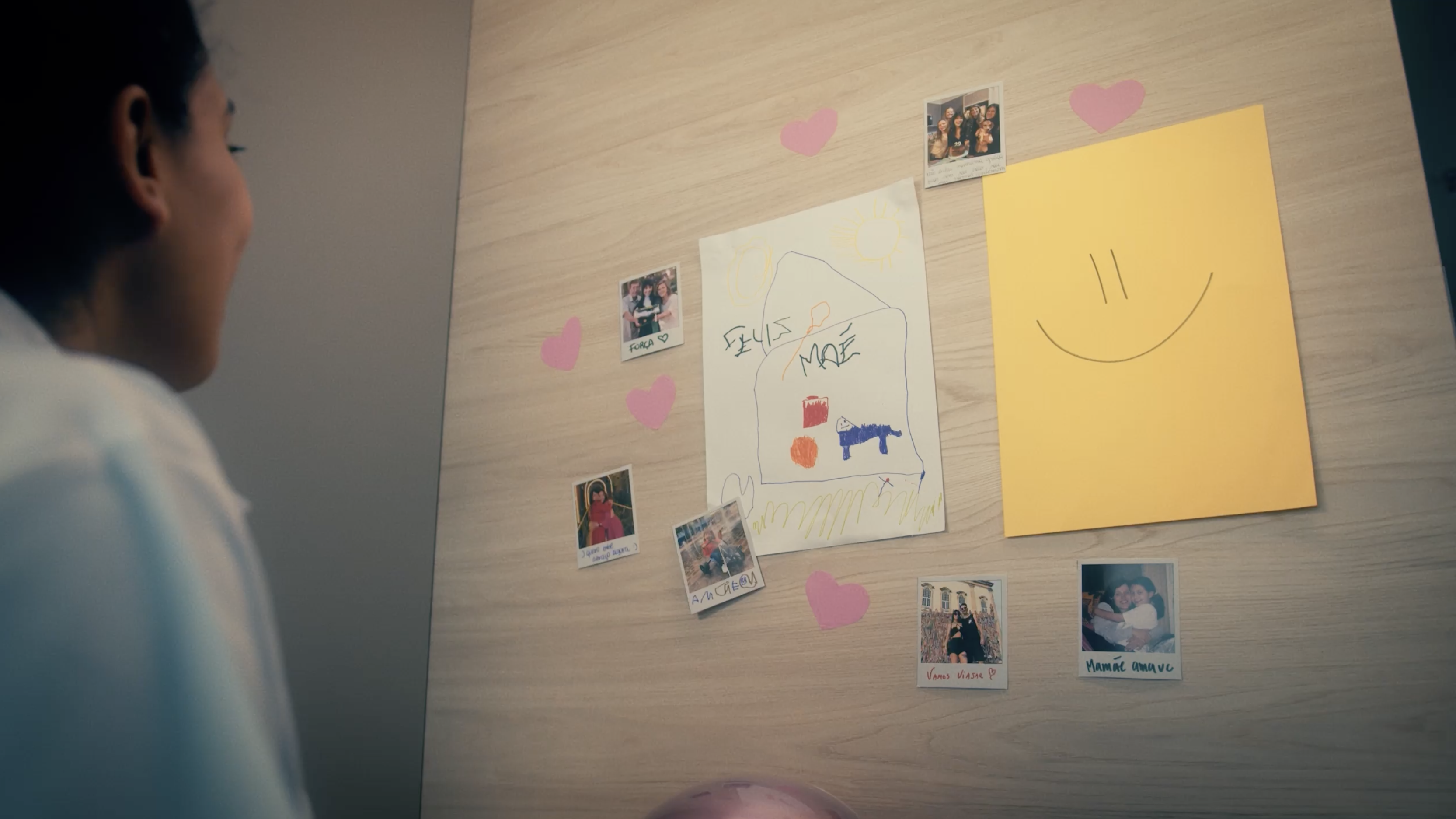 Frame do comercial de Natal da Unimed Vale do Sinos